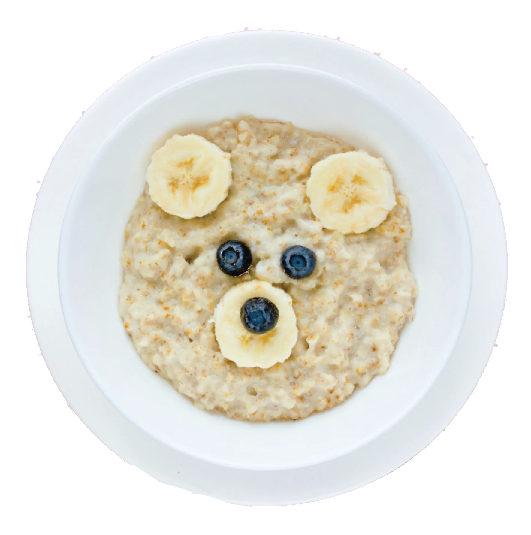 Bebé alimentándose de forma saludable durante su etapa de desarrollo y crecimiento